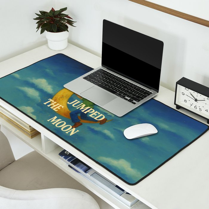 The Boy Who Jumped the Moon Desk Mat Gallery Image 2