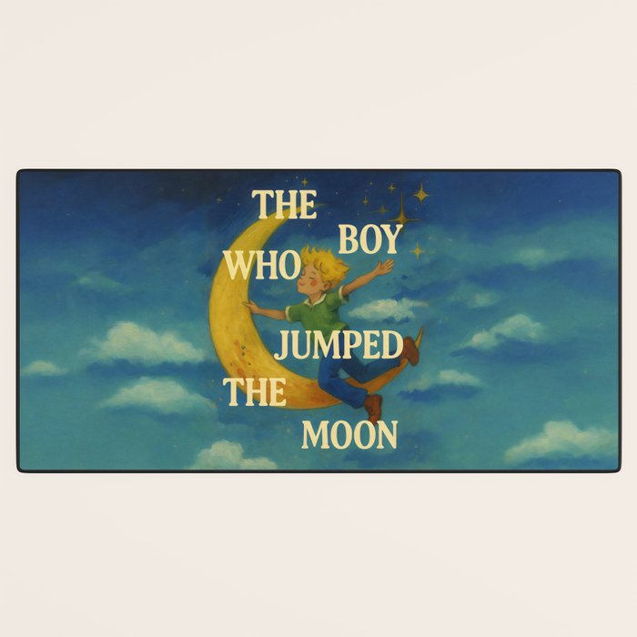 The Boy Who Jumped the Moon Desk Mat Gallery Image 3