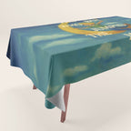 The Boy Who Jumped the Moon Tablecloth Gallery Image 1
