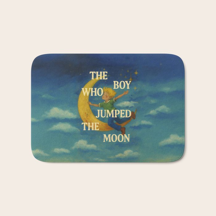 The Boy Who Jumped the Moon Bath Mat Gallery Image 1