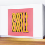 Chill: Wavy Summer Edition Wall Mural Gallery Image 2