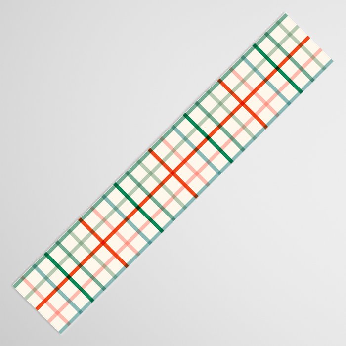 Simple Check - festive Table Runner Gallery Image 3