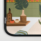 bohemian bathroom Laptop Sleeve Gallery Image 3