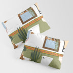 bohemian bathroom Pillow Sham Gallery Image 3