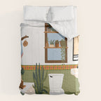 bohemian bathroom Comforter Gallery Image 6