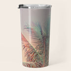 Pastel Palms #2 - Modern Tropical Photograph Travel Mug Gallery Image 3