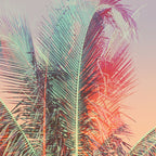 Pastel Palms #2 - Modern Tropical Photograph Coffee Mug Gallery Image 2