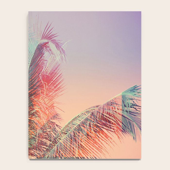 Pastel Palms #2 - Modern Tropical Photograph Notebook Gallery Image 4