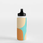 Mid Century Color Blocks Water Bottle Gallery Image 3