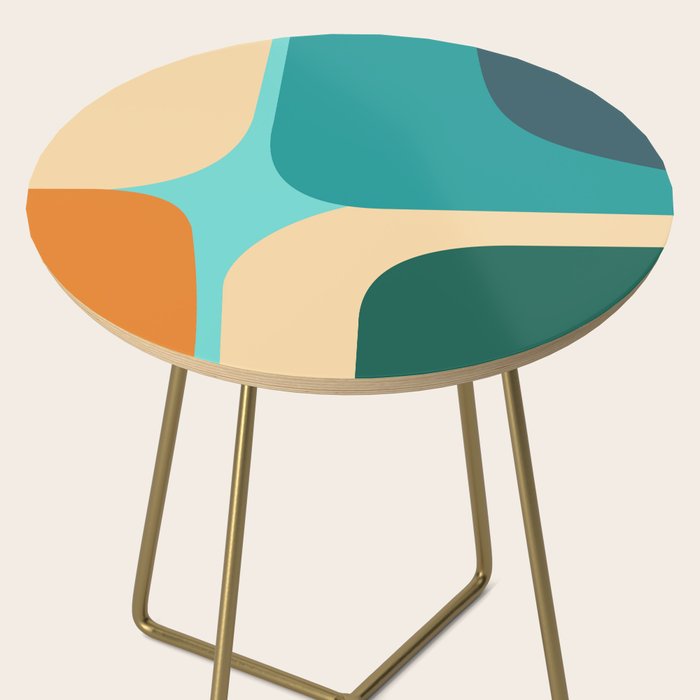 Mid Century Color Blocks Side Table Gallery Image 2
