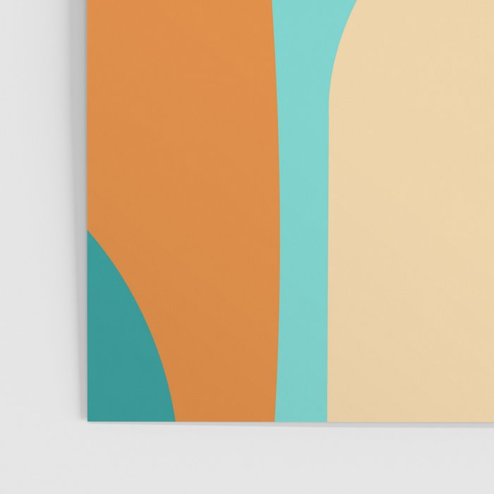 Mid Century Color Blocks Poster Gallery Image 3