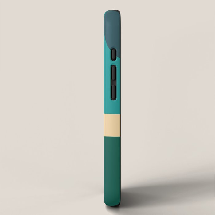 Mid Century Color Blocks iPhone Case Gallery Image 2