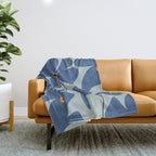 Abstract Floral Glam #3 #decor #art #society6 Throw Blanket Gallery Image 1