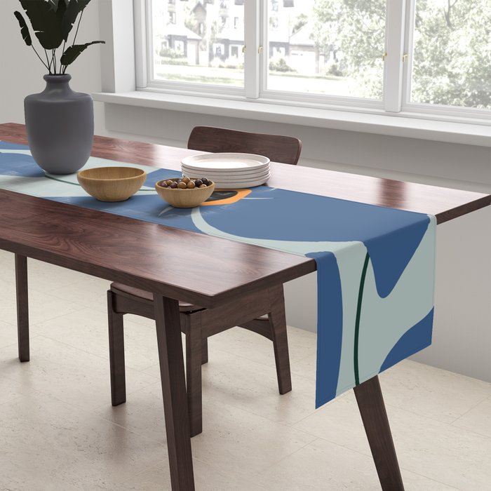 Abstract Floral Glam #3 #decor #art #society6 Table Runner Gallery Image 2