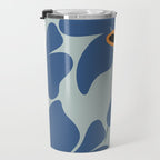 Abstract Floral Glam #3 #decor #art #society6 Travel Mug Gallery Image 3