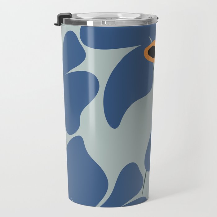 Abstract Floral Glam #3 #decor #art #society6 Travel Mug Gallery Image 3