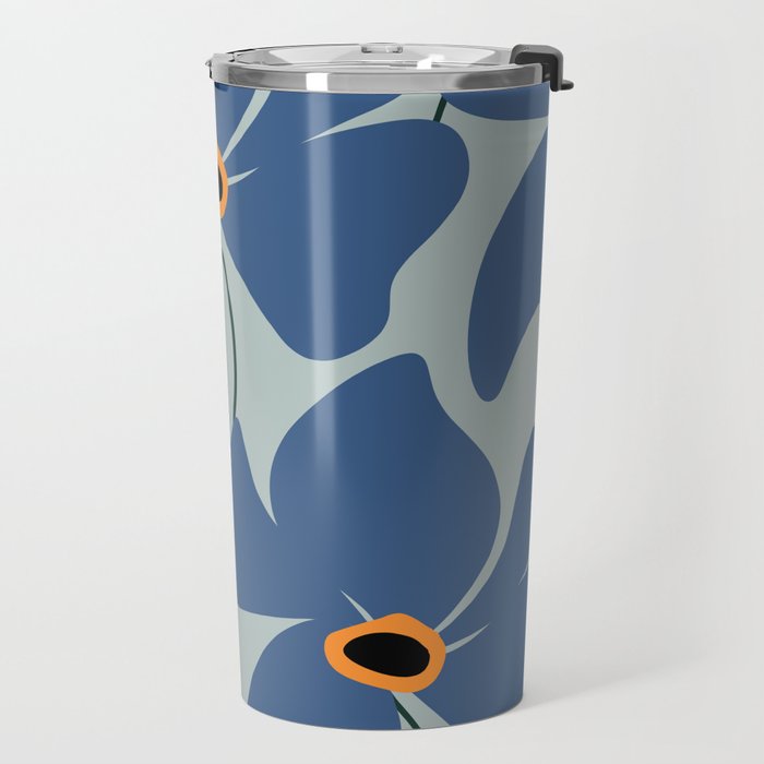 Abstract Floral Glam #3 #decor #art #society6 Travel Mug Gallery Image 2