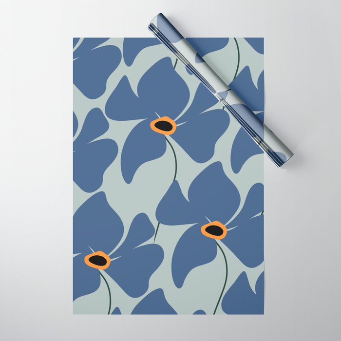 Abstract Floral Glam #3 #decor #art #society6 Wrapping Paper Gallery Image 1