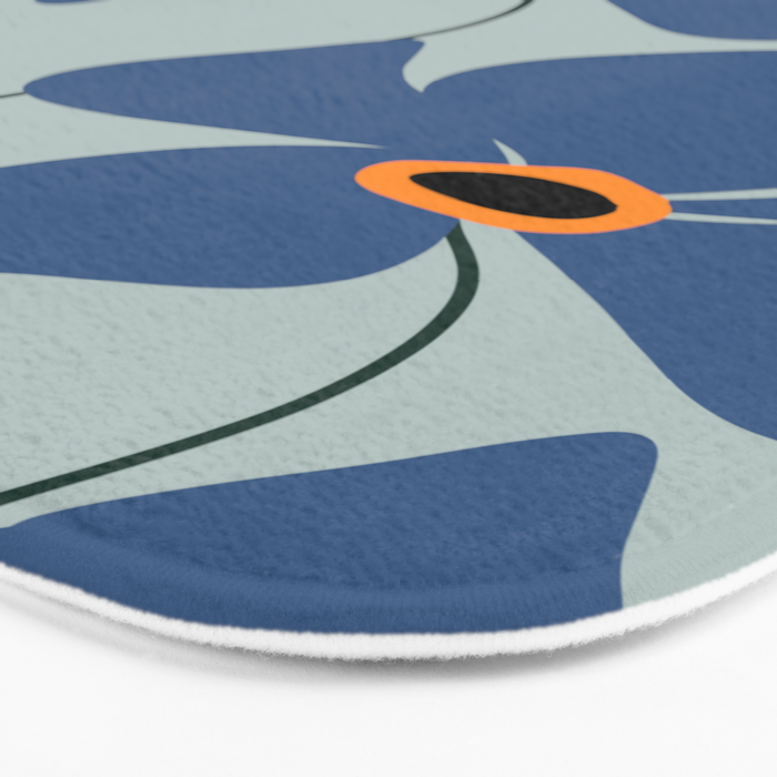 Abstract Floral Glam #3 #decor #art #society6 Bath Mat Gallery Image 3