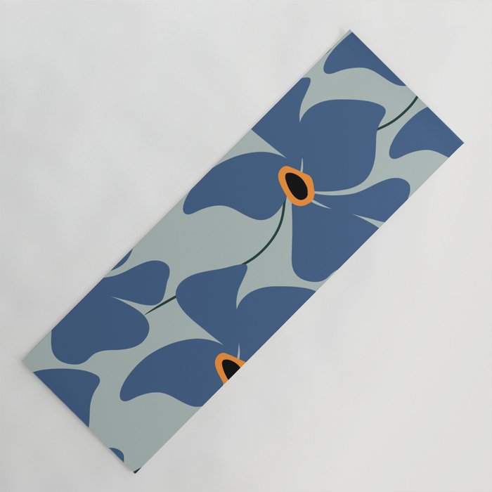 Abstract Floral Glam #3 #decor #art #society6 Yoga Mat Gallery Image 1