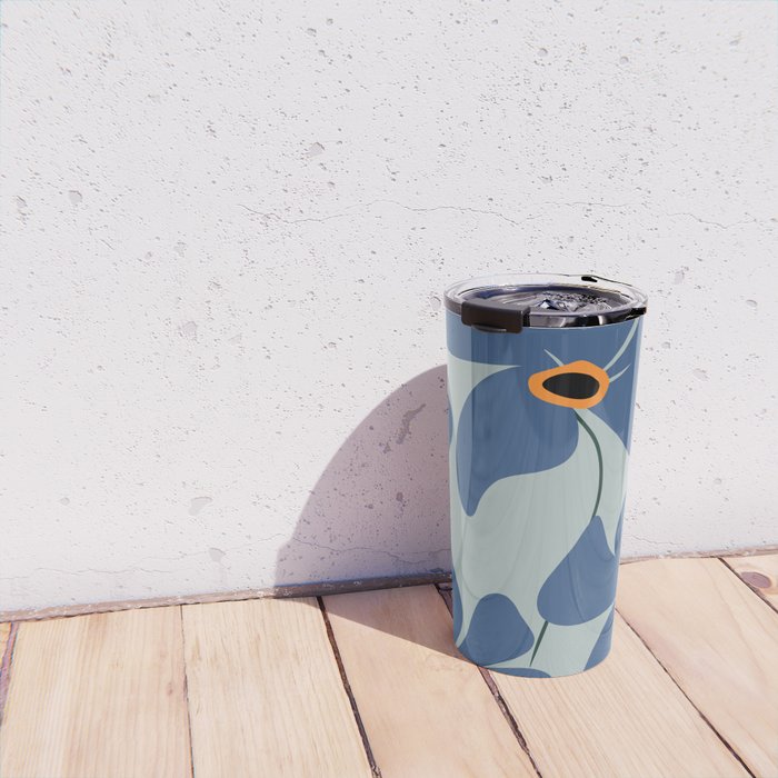 Abstract Floral Glam #3 #decor #art #society6 Travel Mug Gallery Image 4