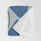 Abstract Floral Glam #3 #decor #art #society6 Throw Blanket Gallery Image 3