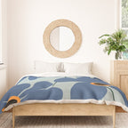 Abstract Floral Glam #3 #decor #art #society6 Duvet Cover Gallery Image 3