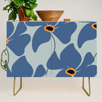 Abstract Floral Glam #3 #decor #art #society6 Credenza Gallery Image 1