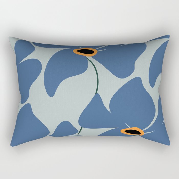Abstract Floral Glam #3 #decor #art #society6 Rectangular Pillow Gallery Image 2