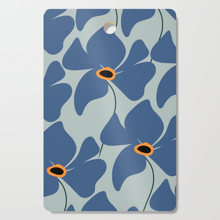 Abstract Floral Glam #3 #decor #art #society6 Cutting Board Gallery Image 1