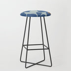 Abstract Floral Glam #3 #decor #art #society6 Stool Gallery Image 1