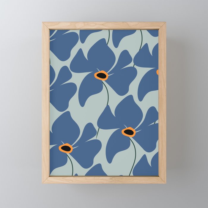 Abstract Floral Glam #3 #decor #art #society6 Mini Art Print Gallery Image 1