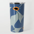 Abstract Floral Glam #3 #decor #art #society6 Travel Mug Gallery Image 1