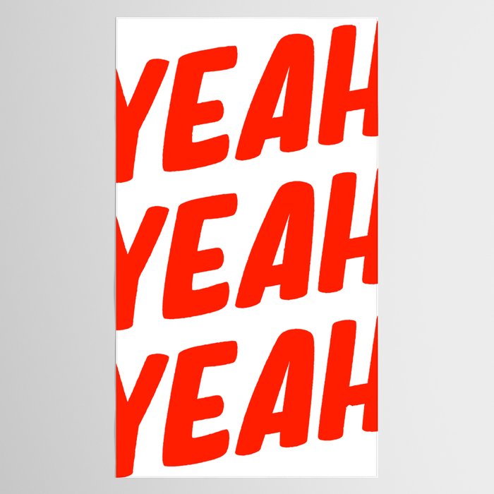 Yeah Yeah Yeah Tablecloth Gallery Image 2