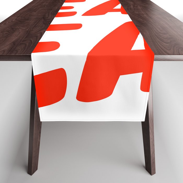 Yeah Yeah Yeah Table Runner Gallery Image 1