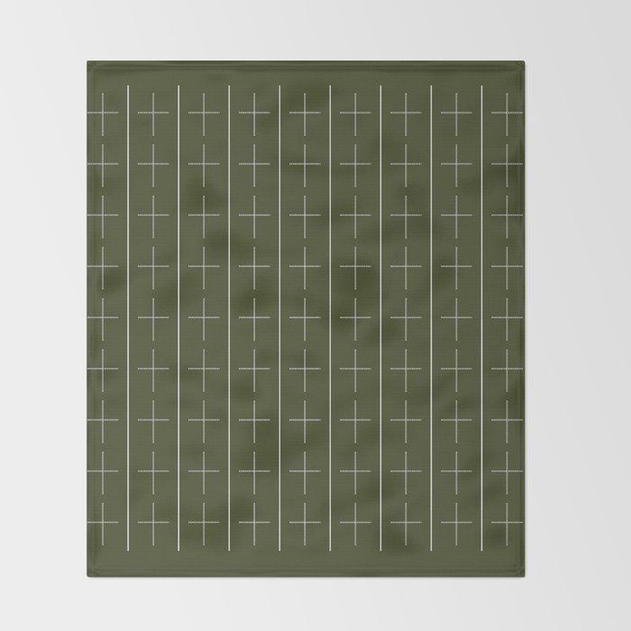 | + | + | Olive Green Throw Blanket Gallery Image 2