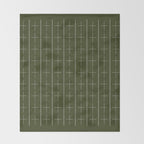 | + | + | Olive Green Throw Blanket Gallery Image 2