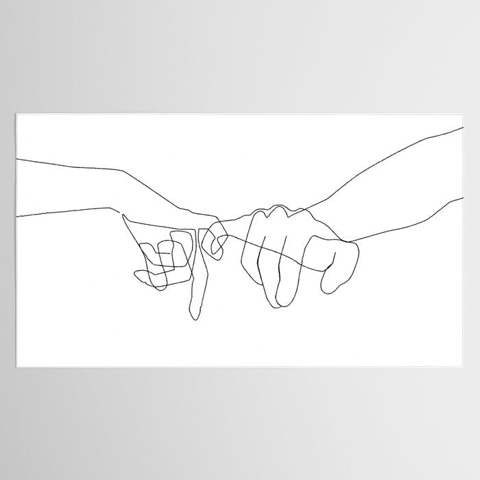 Pinky Swear Tablecloth Gallery Image 2
