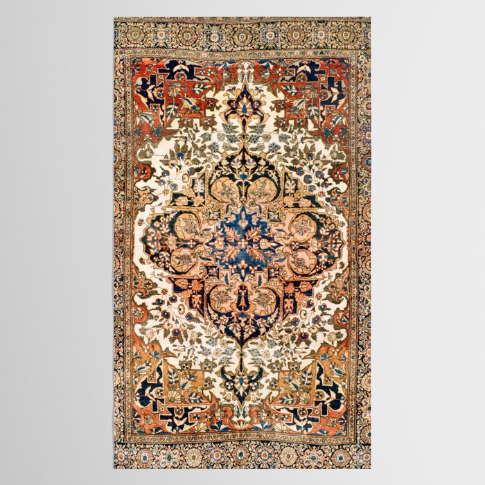 Ferahan Arak  Antique West Persian Rug Print Tablecloth Gallery Image 2