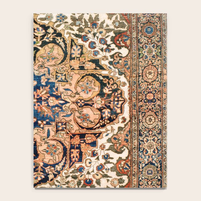 Ferahan Arak  Antique West Persian Rug Print Notebook Gallery Image 4