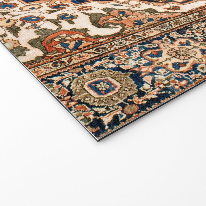 Ferahan Arak  Antique West Persian Rug Print Welcome Mat Gallery Image 2