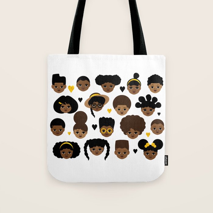 Girls and Boys Tote Bag Gallery Image 1