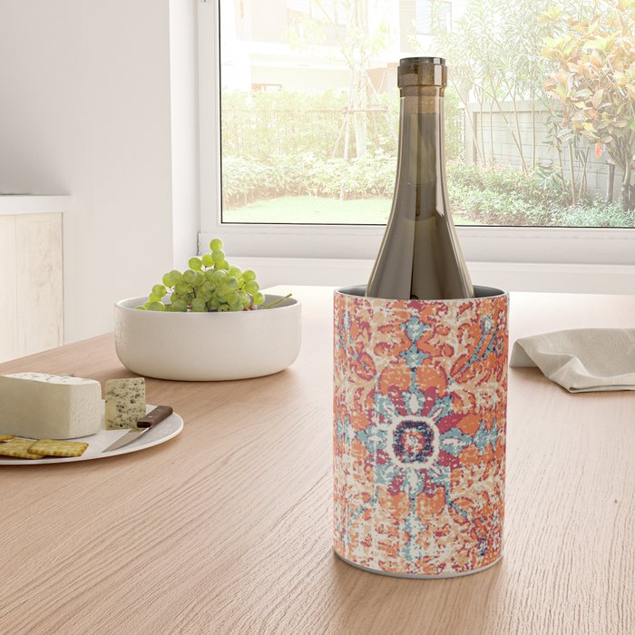 Southwest  Persian Carpet Print Wine Chiller Gallery Image 4
