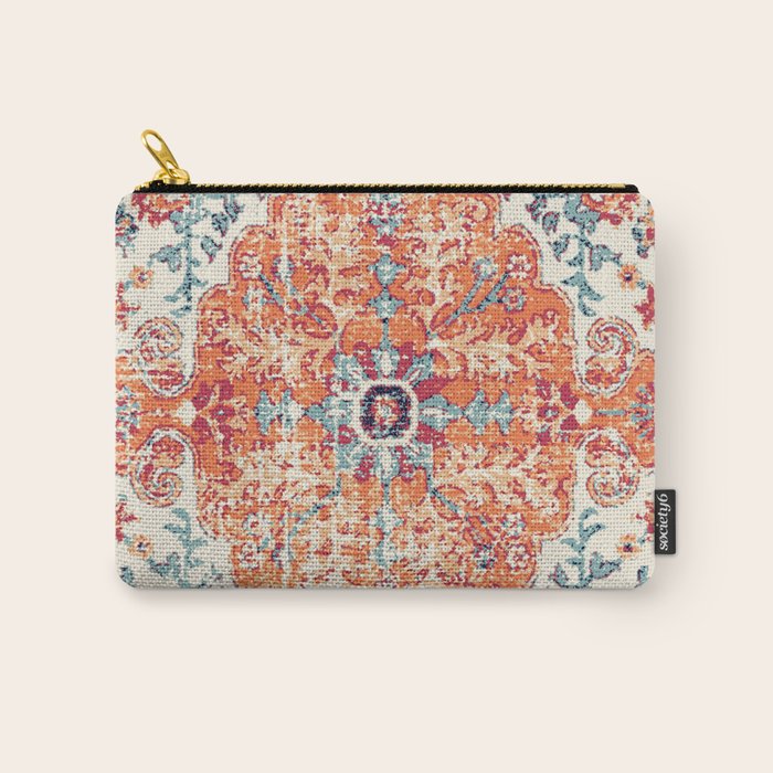 Southwest  Persian Carpet Print Carry All Pouch Gallery Image 1