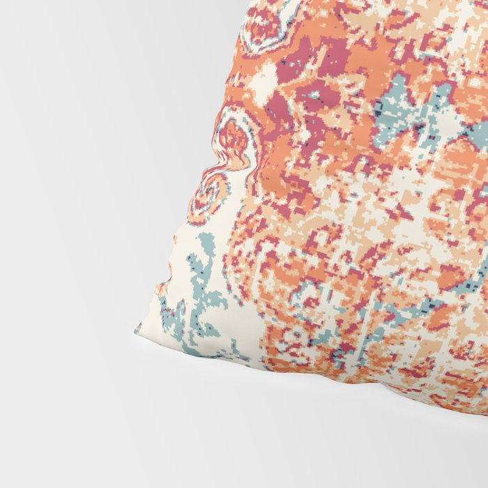 Southwest  Persian Carpet Print Pillow Sham Gallery Image 4