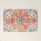 Southwest  Persian Carpet Print Welcome Mat Gallery Image 1