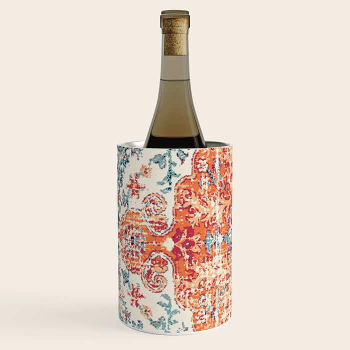Southwest  Persian Carpet Print Wine Chiller Gallery Image 2