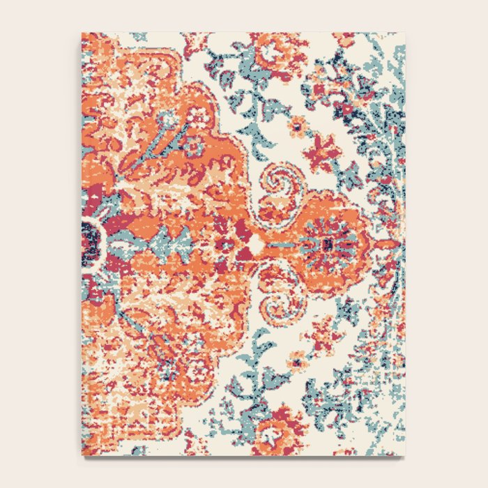 Southwest  Persian Carpet Print Notebook Gallery Image 4