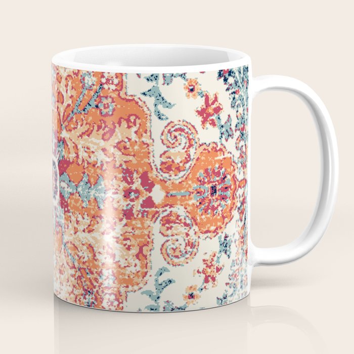 Southwest  Persian Carpet Print Coffee Mug Gallery Image 1