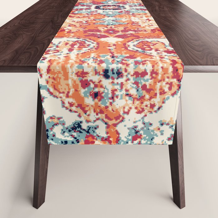 Southwest  Persian Carpet Print Table Runner Gallery Image 1
